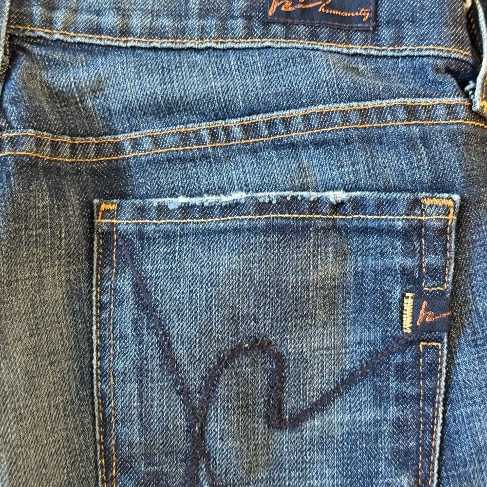 Citizens of Humanity Kelly #063 Stretch Low Waist Cropped Jeans Size 28​ - Picture 9 of 13